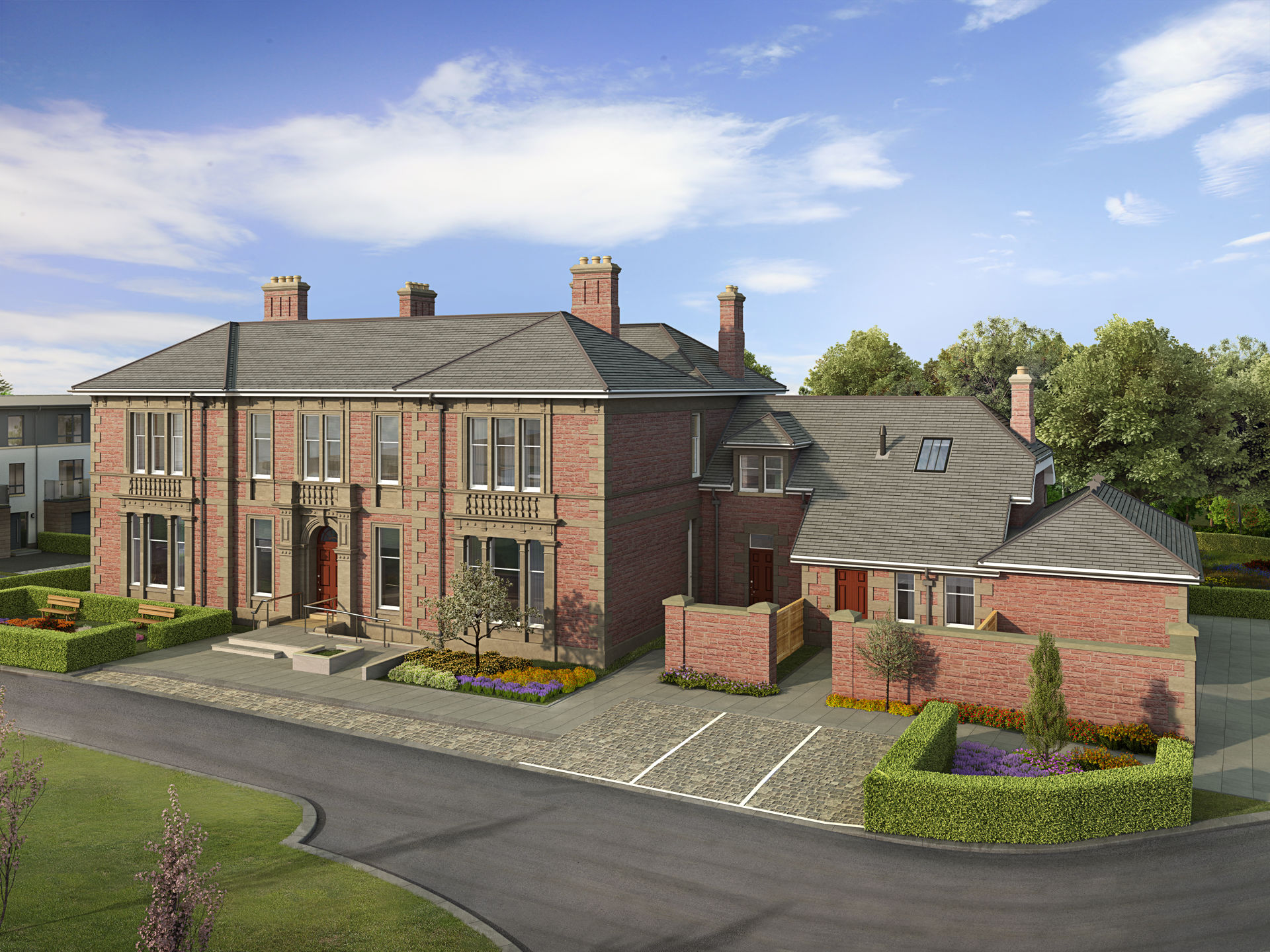 The Mineral Collection|An exclusive collection of six apartments within the carefully restored, regal Grade B listed mansion house.