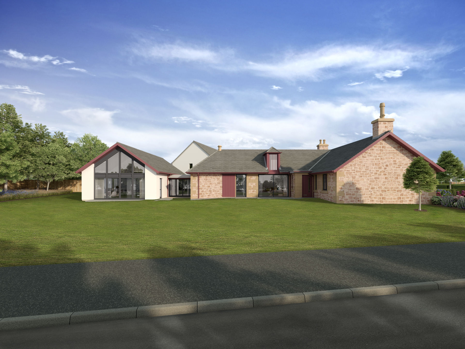 Cherry Tree House|A truly charming gatehouse set within private gardens, on the edge of the Drummond Hill estate.